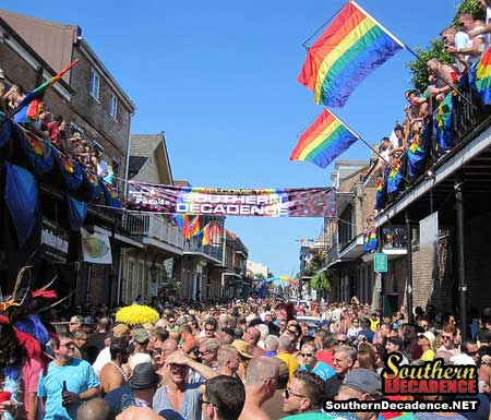 Street pic from Southern Decadence
